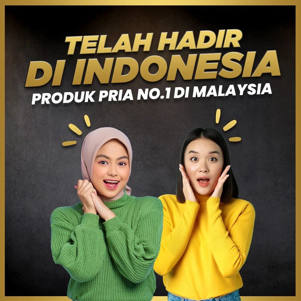 TELAH HADIR DI INDONESIA
Produk Pria No. 1 di Malaysia
GAMBIR EMAS PLUS GEL
P… TELAH HADIR DI INDONESIA
Produk Pria No. 1 di Malaysia
GAMBIR EMAS PLUS GEL
P…
