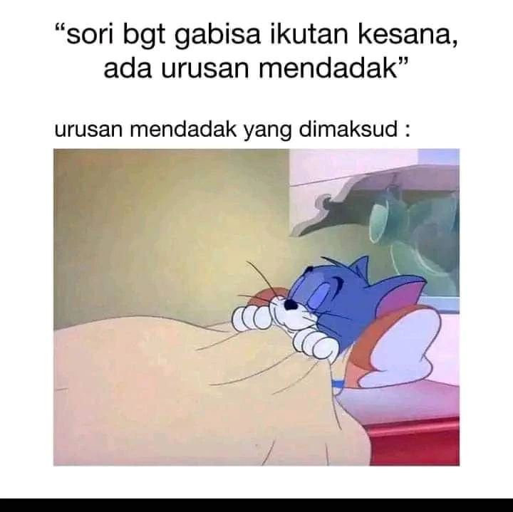 Lebih enak tiduran
. 
. 
Like dan tag teman kalian
. 
. 
#meme #memewkwk #memewk…